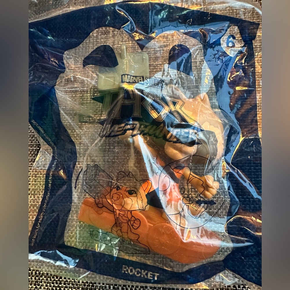 McDonald’s Happy Meal toy: Marvel Studios THOR Love and Thunder - Rocket #6